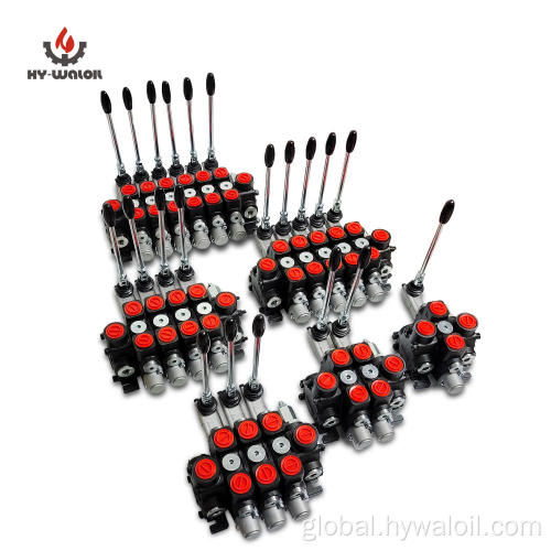 Sectional Control Spool Valve PC100 4 Spool Hydraulic Sectional Directional Control Valve Manufactory